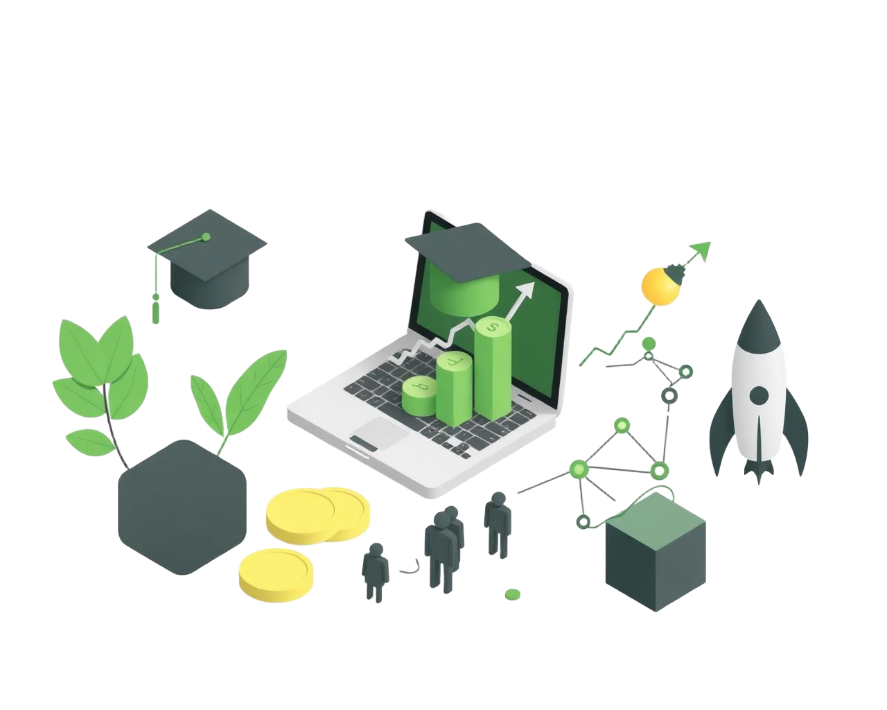 Learning, business growth, finance and entrepreneurship